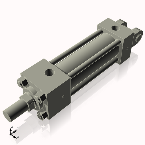 Isometric View of 2HHC5CCK1.375