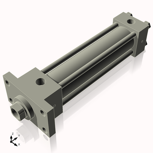 Isometric View of 2HHFF8CCK1.375S4