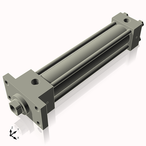 Isometric View of 2HHFF10NCK1.375S4