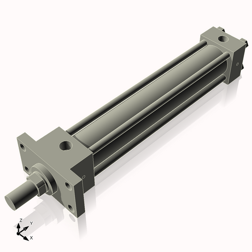 Isometric View of 2HHFF12NCK1.375