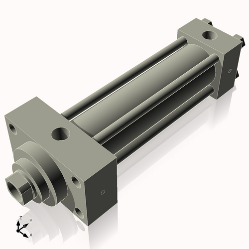 Isometric View of 2HHFHF7CCK1.375S4