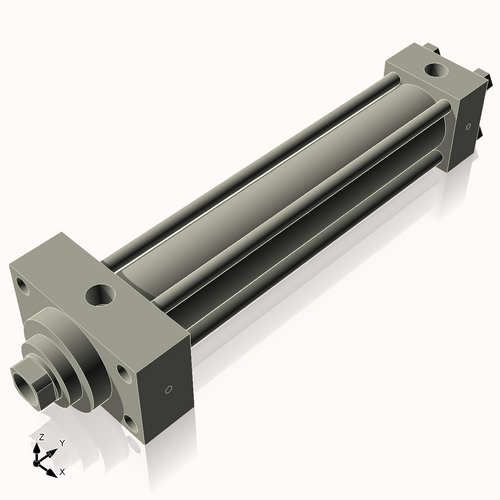 Isometric View of 2HHFHF11CCK1.375S4