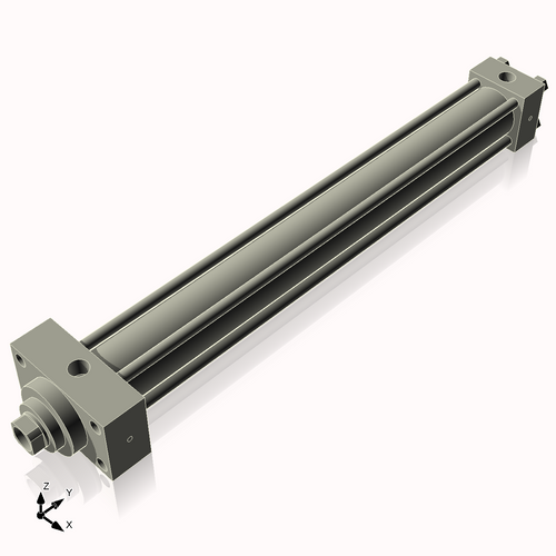 Isometric View of 2HHFHF21CCK1.375S4