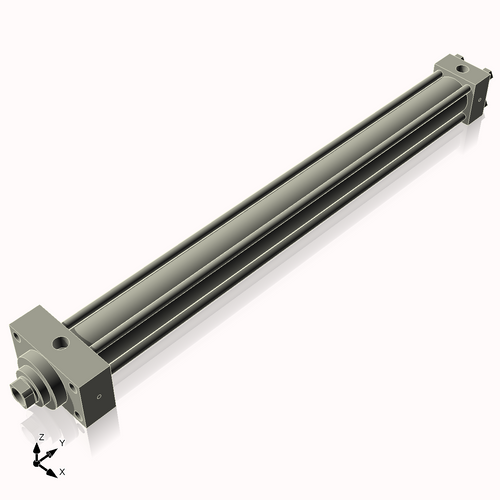 Isometric View of 2HHFHF27CCK1.375S4