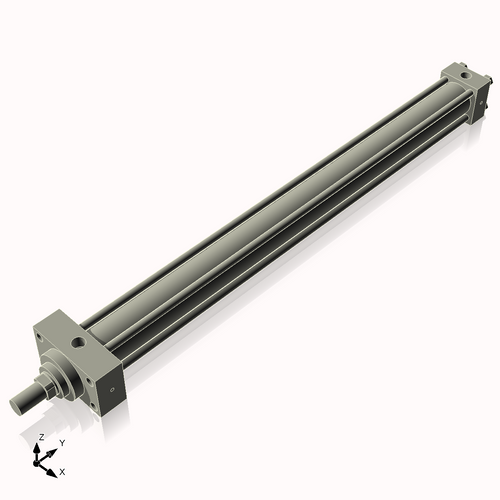 Isometric View of 2HHFHF30CCK1.375