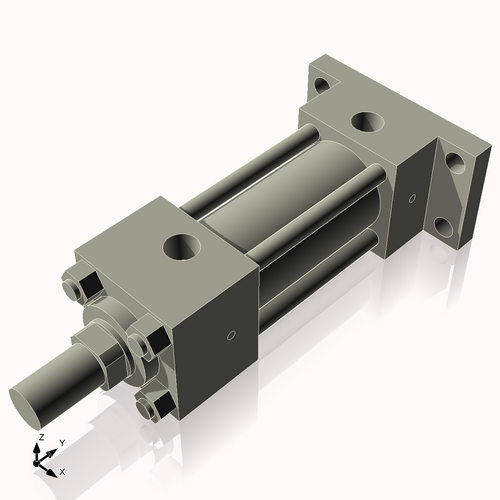 Isometric View of 2HHRF3CCK1.375