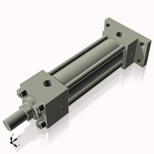 Isometric View of 2HHRF6CCK1.375