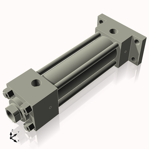 Isometric View of 2HHRF6CCK1.375S4