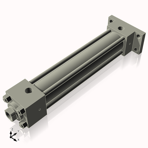 Isometric View of 2HHRF11CCK1.375S4