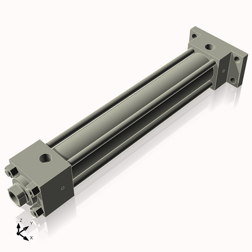 Isometric View of 2HHRF13NCK1.375S4