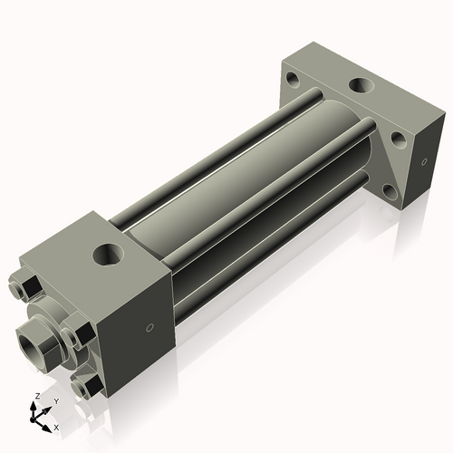 Isometric View of 2HHRHF7CCK1.375S4