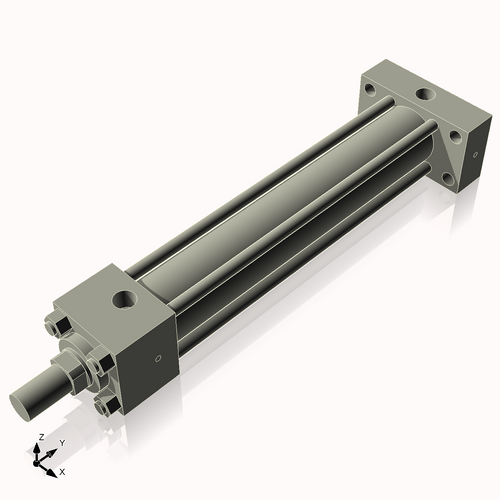 Isometric View of 2HHRHF12CCK1.375