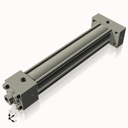 Isometric View of 2HHRHF13CCK1.375S4