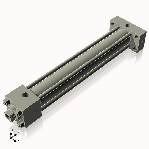 Isometric View of 2HHRHF15NCK1.375S4