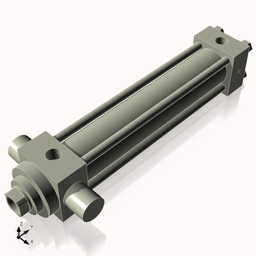 Isometric View of 2HHTF10NCK1.375S4