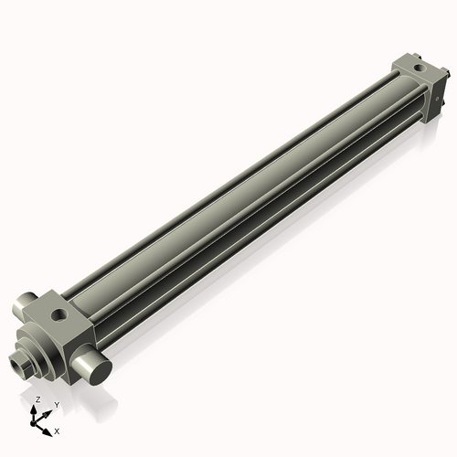 Isometric View of 2HHTF24NCK1.375S4