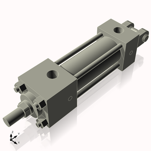 Isometric View of 1.125MHC2NC
