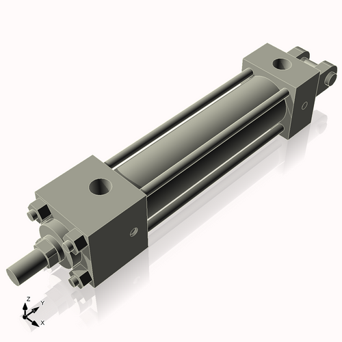 Isometric View of 1.125MHC4CC