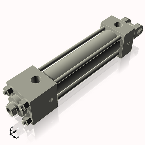 Isometric View of 1.125MHC4CCKS4