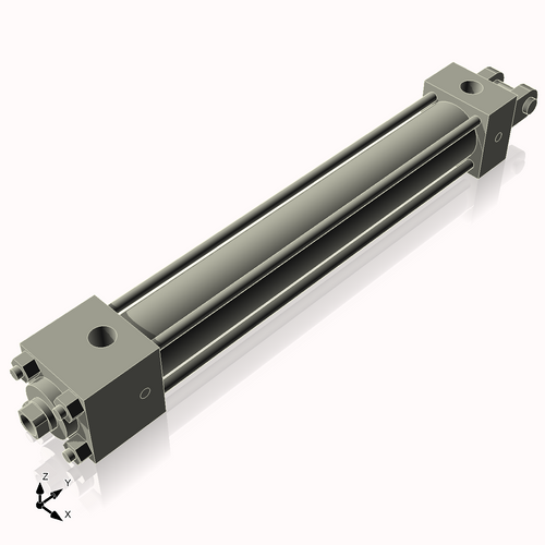 Isometric View of 1.125MHC8NCKS4