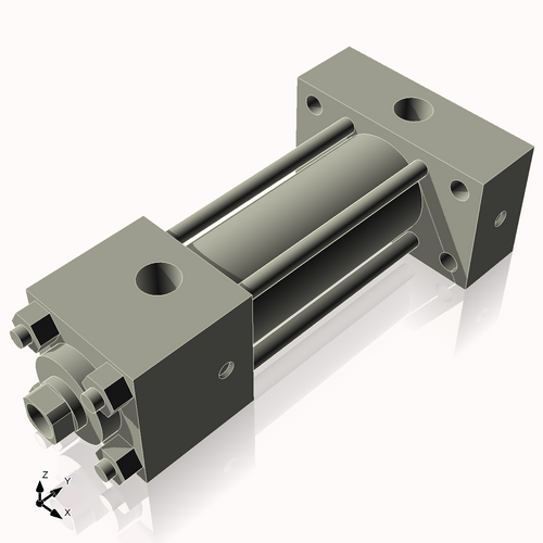 Isometric View of 1.125MHRHF2CCKS4