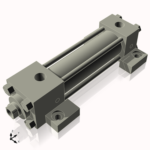 Isometric View of 1.125MHSL3NCKS4