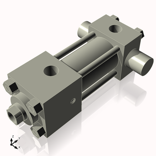 Isometric View of 1.125MHTR1CCKS4