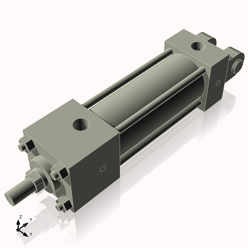 Isometric View of 1.5MHC3NC