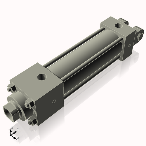 Isometric View of 1.5MHC4NCK1S4