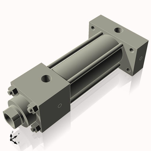Isometric View of 1.5MHRHF3CCK1S4