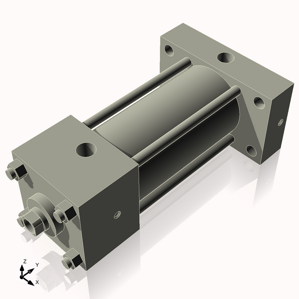 Isometric View of 2MHRHF3CCKS4