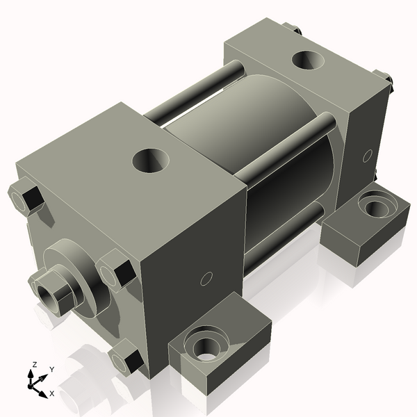 Isometric View of 2MHSL1NCKS4