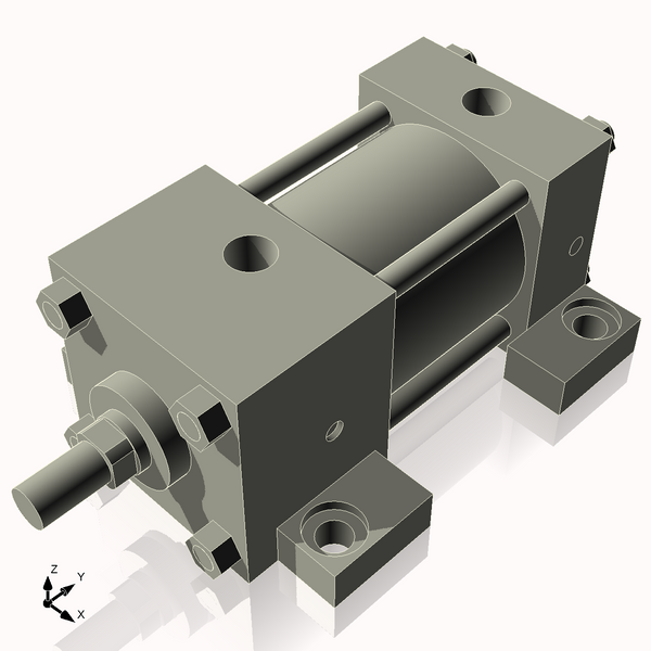 Isometric View of 2MHSL1CC