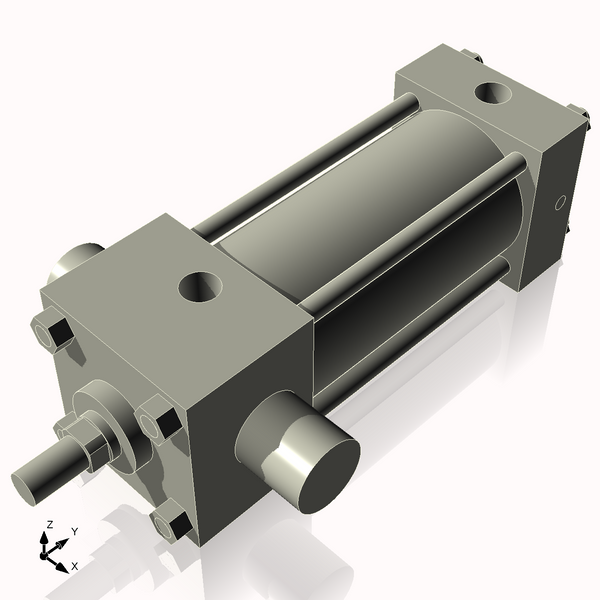 Isometric View of 2MHTF3CC