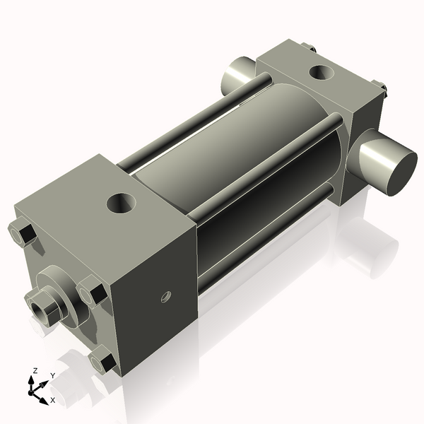 Isometric View of 2MHTR3CCKS4