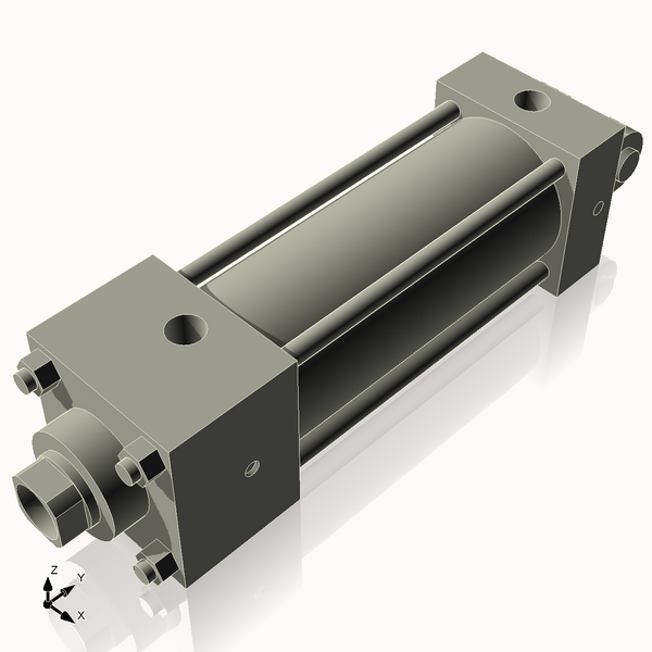 Isometric View of 2MHC4CCK1S4
