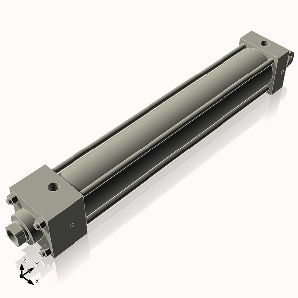 Isometric View of 2MHC12NCK1S4