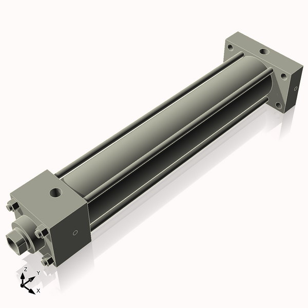 Isometric View of 2MHRHF11NCK1S4
