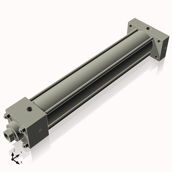 Isometric View of 2MHRHF12NCK1S4