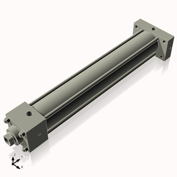 Isometric View of 2MHRHF13NCK1S4