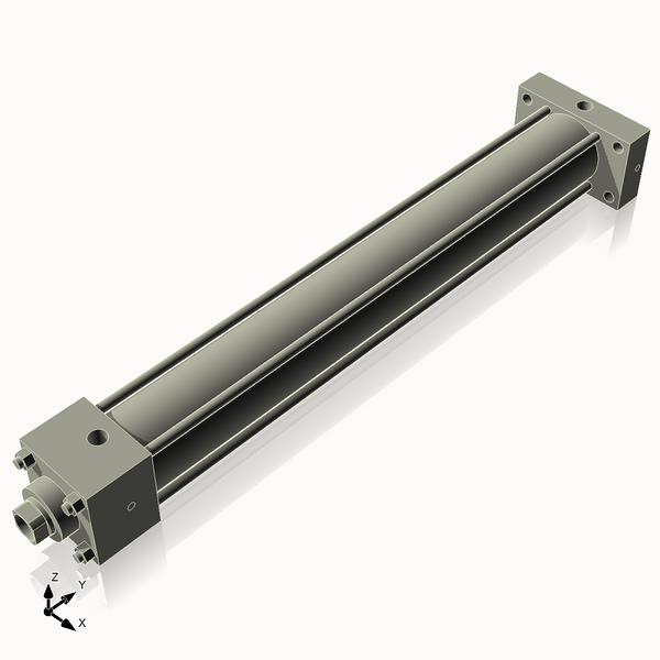 Isometric View of 2MHRHF16NCK1S4