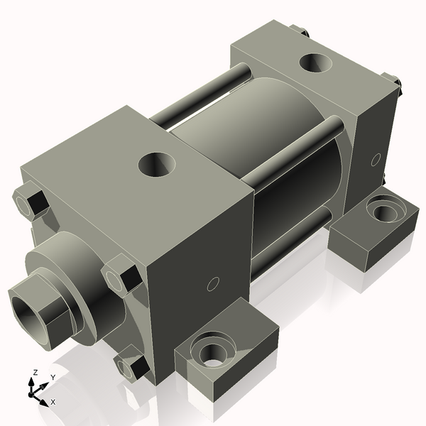 Isometric View of 2MHSL1NCK1S4