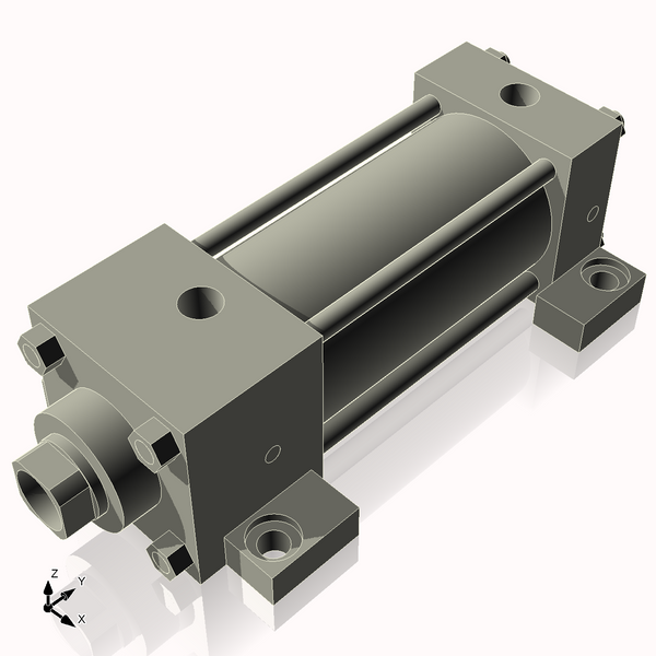 Isometric View of 2MHSL3NCK1S4