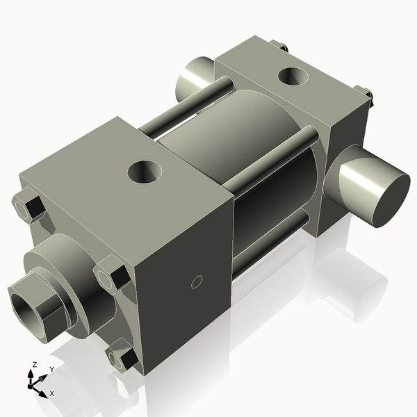 Isometric View of 2MHTR1NCK1S4