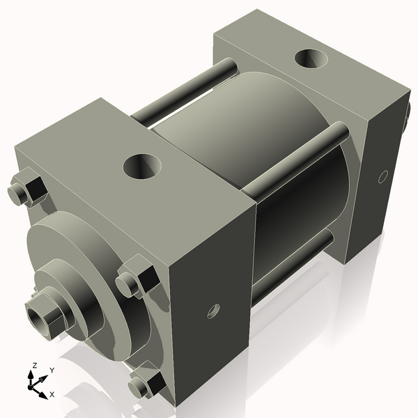 Isometric View of 2.5MHC1CCKS4