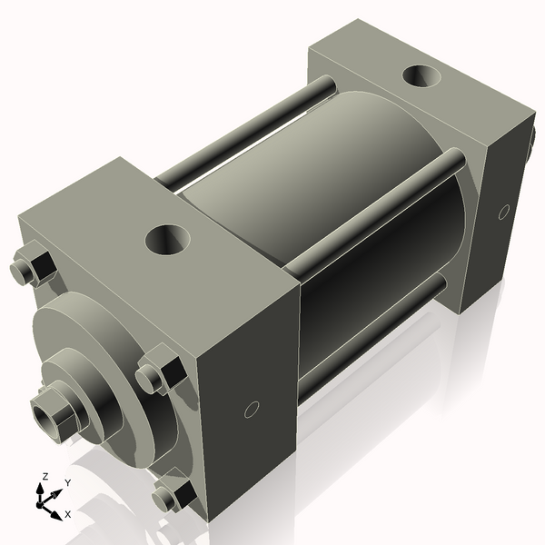 Isometric View of 2.5MHC2NCKS4