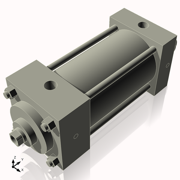 Isometric View of 2.5MHC3NCKS4