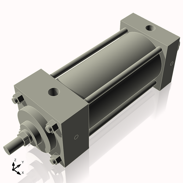 Isometric View of 2.5MHC4NC