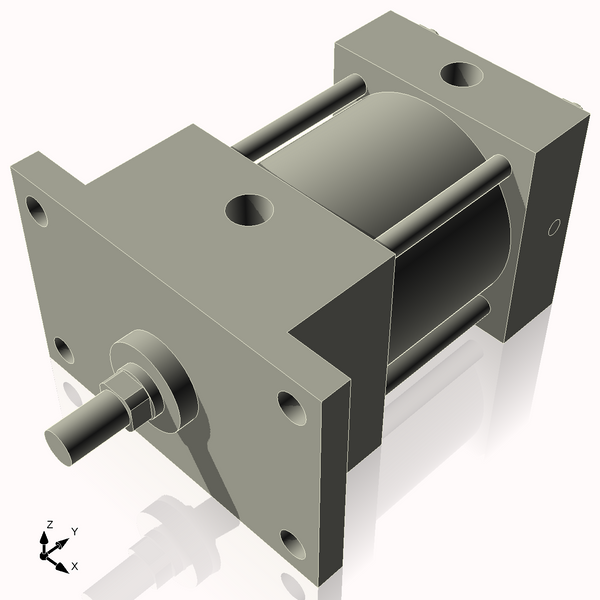 Isometric View of 2.5MHFF1CC
