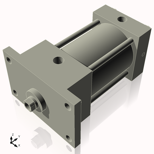 Isometric View of 2.5MHFF2CCKS4